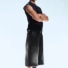 Dunno Unisex Loose Fit Carpenter Jorts – Black Web – Black | Cheap Monday Gb Dunno Unisex Loose Fit Carpenter Jorts – Black Web – Black | Cheap Monday Gb