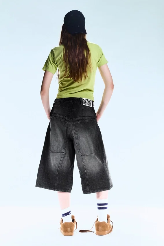 Dunno Unisex Loose Fit Carpenter Jorts – Black Web – Black | Cheap Monday Gb Dunno Unisex Loose Fit Carpenter Jorts – Black Web – Black | Cheap Monday Gb