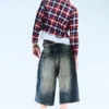 Dunno Unisex Loose Fit Carpenter Jorts – Canyon Blue – Dark Blue | Cheap Monday Gb Dunno Unisex Loose Fit Carpenter Jorts – Canyon Blue – Dark Blue | Cheap Monday Gb
