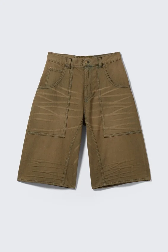 Dunno Unisex Loose Fit Carpenter Jorts – Deep Brown | Cheap Monday Gb Dunno Unisex Loose Fit Carpenter Jorts – Deep Brown | Cheap Monday Gb