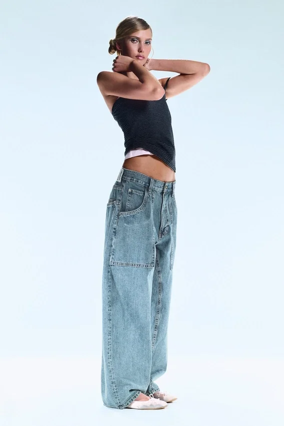 Dunno Unisex Low Rise Loose Barrel Jeans – 02 Blue – Medium Blue | Cheap Monday Gb Dunno Unisex Low Rise Loose Barrel Jeans – 02 Blue – Medium Blue | Cheap Monday Gb