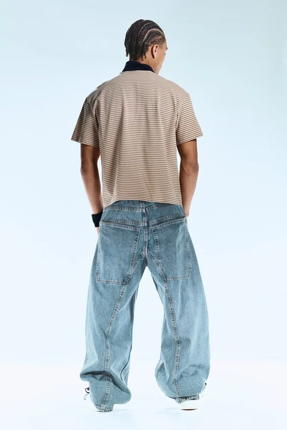 Dunno Unisex Low Rise Loose Barrel Jeans – 02 Blue – Medium Blue | Cheap Monday Gb Dunno Unisex Low Rise Loose Barrel Jeans – 02 Blue – Medium Blue | Cheap Monday Gb
