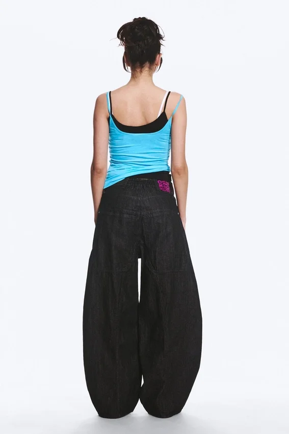 Dunno Unisex Low Rise Loose Barrel Jeans – Black Rinse – Black | Cheap Monday Gb Dunno Unisex Low Rise Loose Barrel Jeans – Black Rinse – Black | Cheap Monday Gb