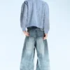 Dunno Unisex Low Rise Loose Barrel Jeans – Cloudy Blue – Medium Blue | Cheap Monday Gb Dunno Unisex Low Rise Loose Barrel Jeans – Cloudy Blue – Medium Blue | Cheap Monday Gb