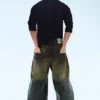 Dunno Unisex Low Rise Loose Barrel Jeans – Washed Sulfur – Dark Khaki | Cheap Monday Gb Dunno Unisex Low Rise Loose Barrel Jeans – Washed Sulfur – Dark Khaki | Cheap Monday Gb