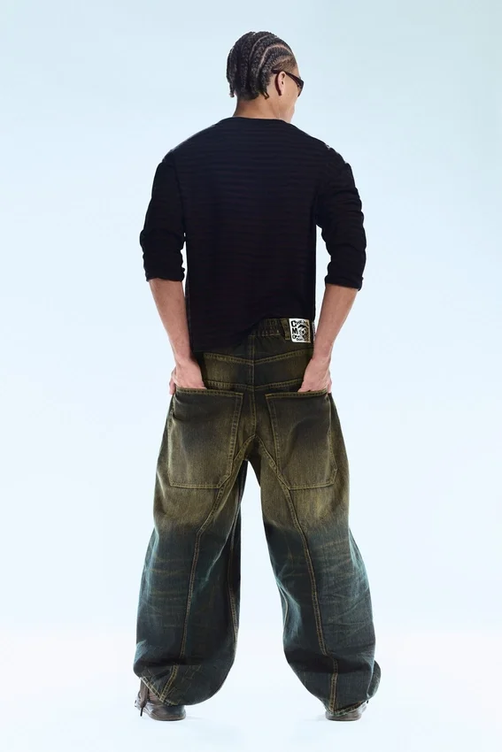 Dunno Unisex Low Rise Loose Barrel Jeans – Washed Sulfur – Dark Khaki | Cheap Monday Gb Dunno Unisex Low Rise Loose Barrel Jeans – Washed Sulfur – Dark Khaki | Cheap Monday Gb