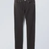Easy Regular Straight Jeans – Almost Black – Black