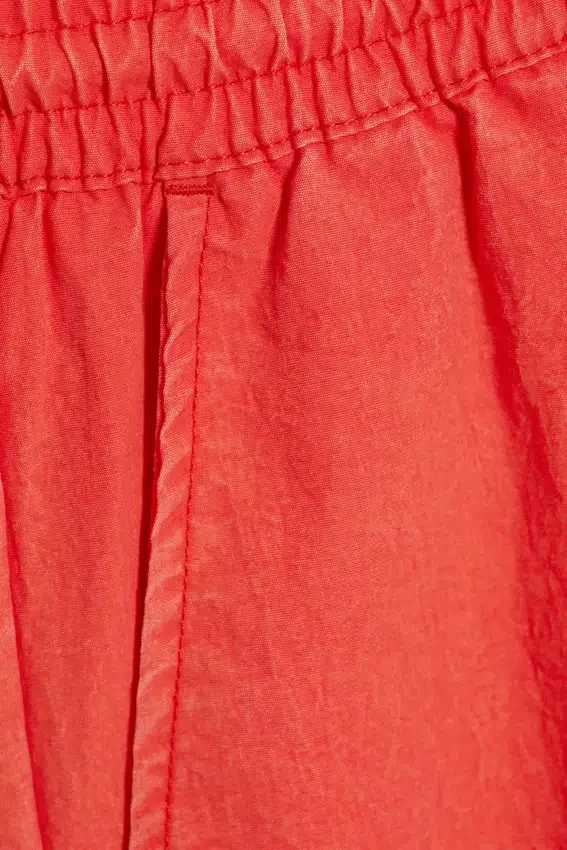 Ed Bleached Swim Shorts – Red Ed Bleached Swim Shorts – Red