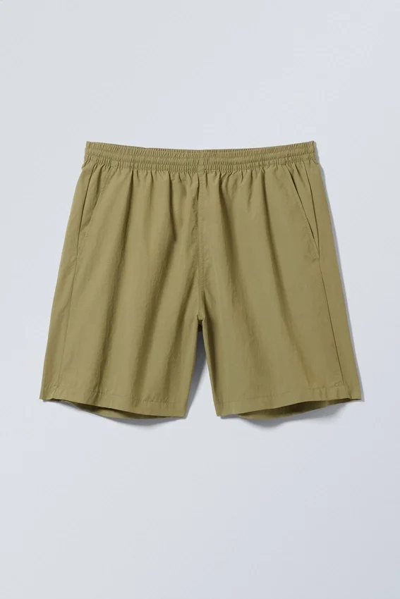 Ed Swim Shorts – Khaki Green Ed Swim Shorts – Khaki Green