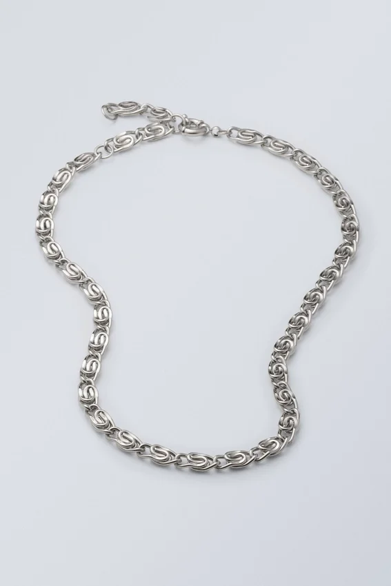 Eli Chain Necklace – Silver Eli Chain Necklace – Silver