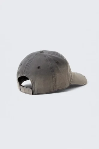 Embroidered Baseball Cap – Dark Grey Embroidered Baseball Cap – Dark Grey