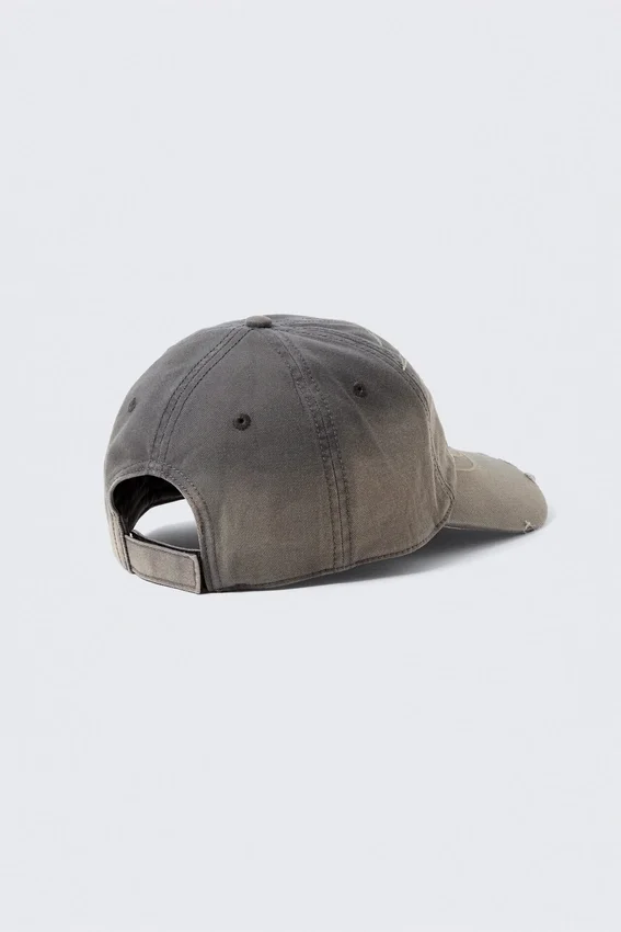 Embroidered Baseball Cap – Dark Grey Embroidered Baseball Cap – Dark Grey