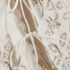 Embroidered Midi Dress – White Embroidered Midi Dress – White