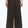 Emil Loose Fit Chino Trousers – Dark Brown Emil Loose Fit Chino Trousers – Dark Brown