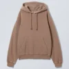 Essence Standard Hoodie – Washed Dark Beige Essence Standard Hoodie – Washed Dark Beige