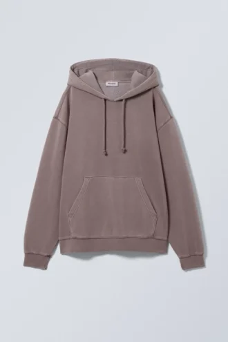Essence Standard Hoodie – Washed Dark Mole