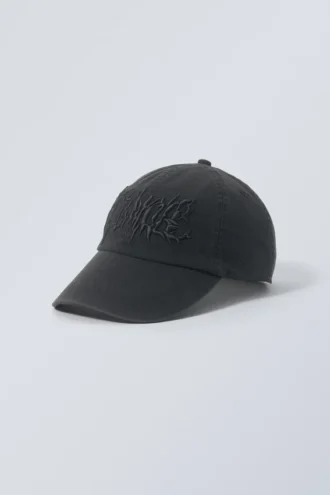 Essential Embroidery Cap – Dark Grey