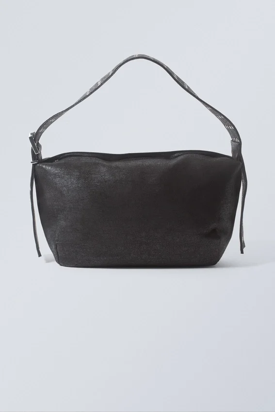 Eyelet Strap Handbag – Black Eyelet Strap Handbag – Black