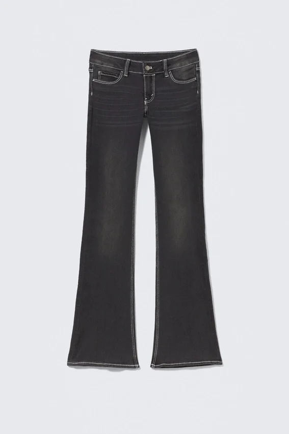 Fancy Booty Bei Low Rise Skinny Bootcut Jeans – Polly Black Print – Black | Cheap Monday Gb Fancy Booty Bei Low Rise Skinny Bootcut Jeans – Polly Black Print – Black | Cheap Monday Gb