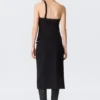 Faustina C Mid Rise Side-Buckle Pencil Skirt – Black Faustina C Mid Rise Side-Buckle Pencil Skirt – Black