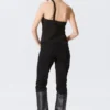 Faustina C One-Shoulder Buckle Suiting Top – Black Faustina C One-Shoulder Buckle Suiting Top – Black