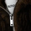 Faux Fur Hooded Zip Vest – Fuzzy Brown Faux Fur Hooded Zip Vest – Fuzzy Brown