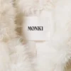 Faux Fur Peplum Jacket – Off-White Faux Fur Peplum Jacket – Off-White