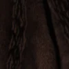 Faux Fur Zip Jacket – Dark Brown Faux Fur Zip Jacket – Dark Brown