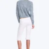 Fine Knitted Cotton Cardigan – Blue Stripe Fine Knitted Cotton Cardigan – Blue Stripe