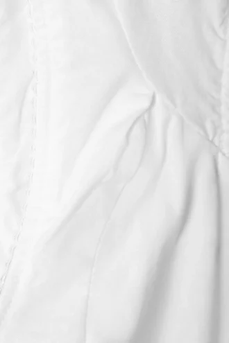 Fit and Flare Mini Dress – White White
