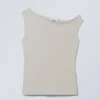 Fitted Asymmetric Top – Light Dusty Mole Fitted Asymmetric Top – Light Dusty Mole