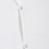 Fitted Button Vest Top – White Fitted Button Vest Top – White