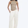 Fitted Cotton Jersey Tank Top – Light Mole Fitted Cotton Jersey Tank Top – Light Mole