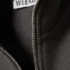 Fitted Cotton Track Jacket – Dark Grey Fitted Cotton Track Jacket – Dark Grey