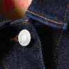Fitted Denim Jacket – Blue Rinse – Dark Blue Fitted Denim Jacket – Blue Rinse – Dark Blue