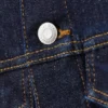 Fitted Denim Trucker Jacket – Blue Rinse – Dark Blue Fitted Denim Trucker Jacket – Blue Rinse – Dark Blue
