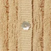 Fitted Long-Sleeved Knitted Cardigan – Beige Fitted Long-Sleeved Knitted Cardigan – Beige