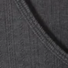Fitted Pointelle Tank Top – Anthracite Fitted Pointelle Tank Top – Anthracite