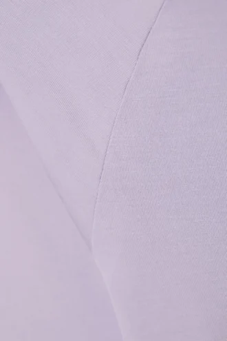 Fitted Raglan-Sleeved Top – Light Purple