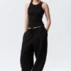 Fitted Rib Tank Top – Black Fitted Rib Tank Top – Black