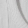 Fitted Rib Tank Top – White Fitted Rib Tank Top – White