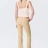 Fitted Ribbon Corset Top – Off-White Fitted Ribbon Corset Top – Off-White