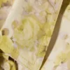 Fitted Ruched Waist Shirt – Yellow Floral Print Fitted Ruched Waist Shirt – Yellow Floral Print