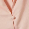 Fitted Short-Sleeved Resort Shirt – Striped Peachy Pink Fitted Short-Sleeved Resort Shirt – Striped Peachy Pink