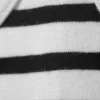 Fitted Strappy Scoop Neck Singlet – Black & White Stripe Fitted Strappy Scoop Neck Singlet – Black & White Stripe