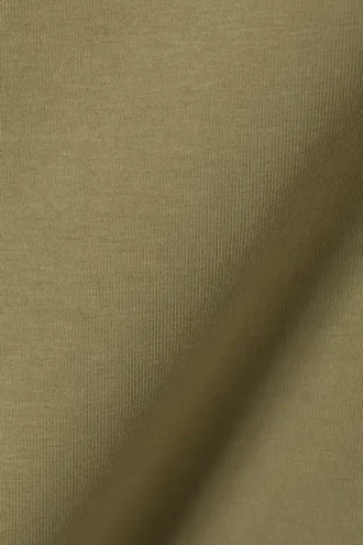 Fitted Strappy Scoop Neck Singlet – Khaki Green