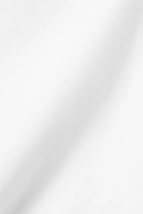 Fitted Strappy Scoop Neck Singlet – White Fitted Strappy Scoop Neck Singlet – White