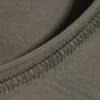 Fitted Three-Quarter Sleeve Top – Dusty Grey Fitted Three-Quarter Sleeve Top – Dusty Grey