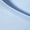 Fitted Three-Quarter Sleeve Top – Light Blue Fitted Three-Quarter Sleeve Top – Light Blue