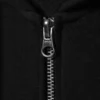 Fitted Zip Hoodie – Black Fitted Zip Hoodie – Black